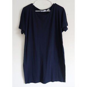 EQUIPMENT Femme Navy T-Shirt Dress - Size XS